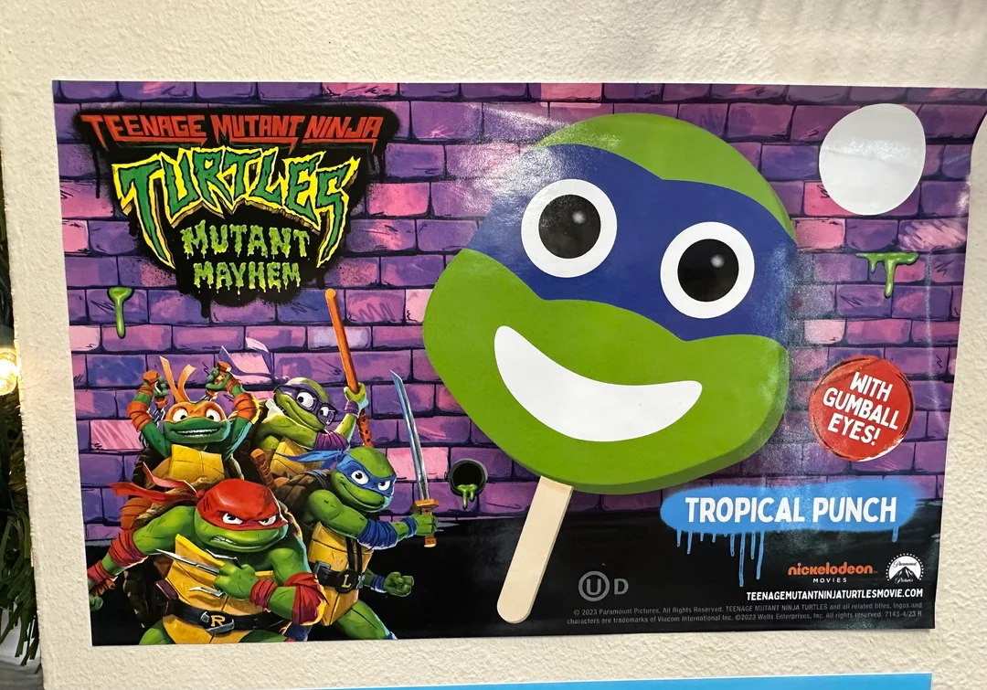 Teenage Mutant Ninja Turtles ice cream